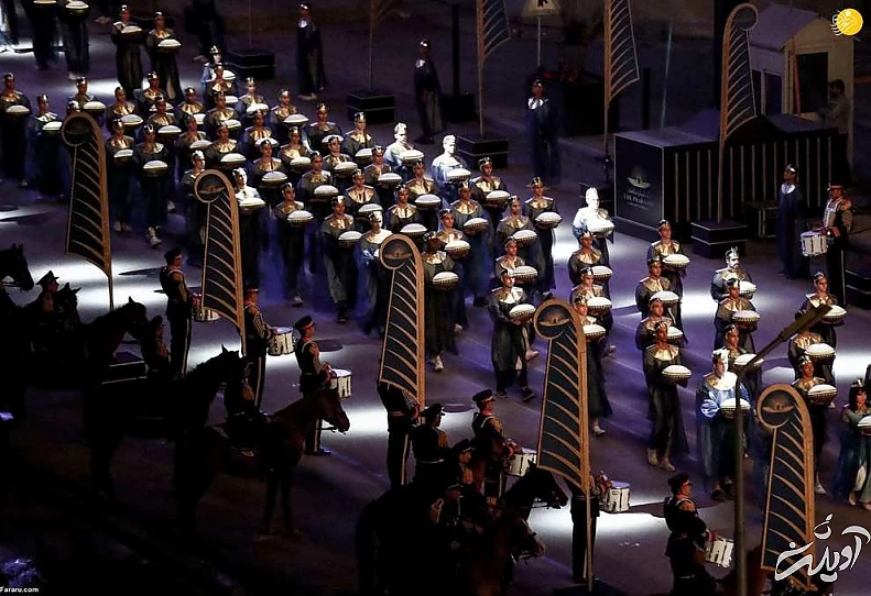 (تصاویر) رژه فرعونهای مومیایی